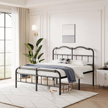 Wayfair metal deals queen bed frame